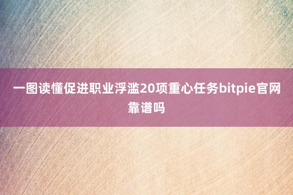 一图读懂促进职业浮滥20项重心任务bitpie官网靠谱吗