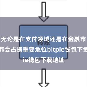 无论是在支付领域还是在金融市场上都会占据重要地位bitpie钱包下载地址