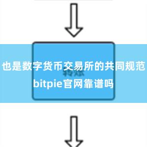 也是数字货币交易所的共同规范bitpie官网靠谱吗